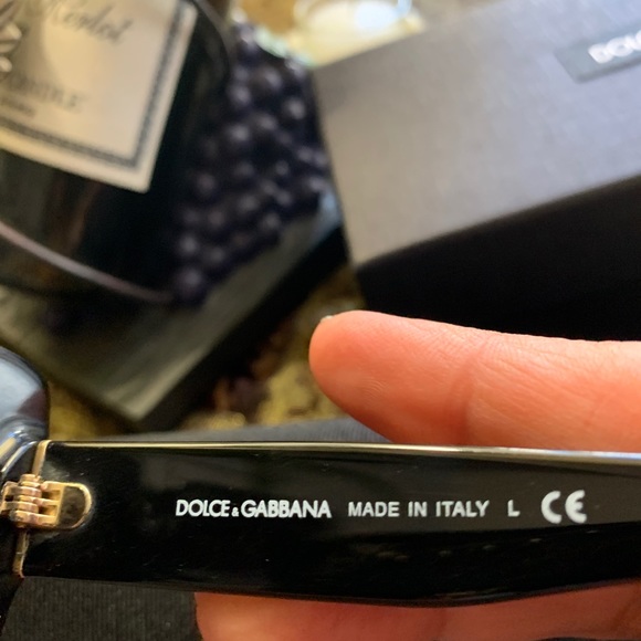 SOLD⛔️Authentic DOLCE & GABBANA 53 square Acetate sunglasses - Picture 8 of 11